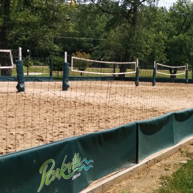 City Expands Partnership with Park University Through Use of Beach Volleyball Courts in English Landing Park