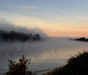 Missouri River Fog - Courtesy of Mary Gresham
