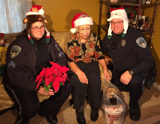 Helping bring Christmas to long-time resident