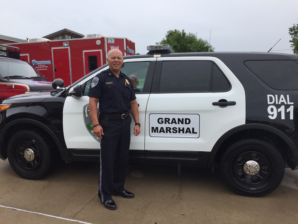 Chief Chrisman Grand Marshal 2017 July 4th Parade