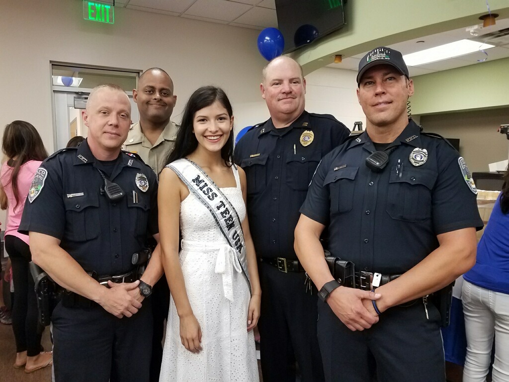 PD with Miss Teen USA 2017