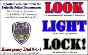Look Light & Lock graphic