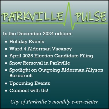 Parkville Pulse - December 2024 Edition Highlights graphic