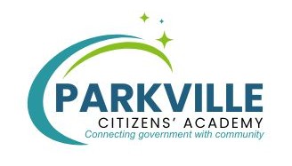 Parkville Citizens' Academy Connecting Government with Community Logo