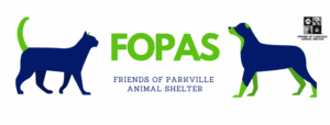 FOPAS Friends of Parkville Animal Shelter Logo